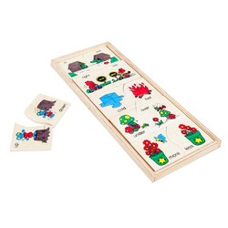 ของเล่นเสริมพัฒนาการ สอนอ่าน จับคู่คำตรงข้าม ภาษาอังกฤษ สินค้าพร้อมส่ง คิดค่าส่งตามจริง สินค้าราคาโรงงาน