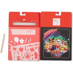 ชุดกระดาษขูดสีรุ้ง 10 แผ่น PAW Patrol ชุด A ของเล่นเสริมพัฒนาการเด็ก เสริมทักษะการเรียนรู้ สื่อการสอนอนุบาล พร้อมส่ง