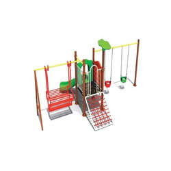 ชุดplayground6ชุดหอสไลด์ 80+ชิงช้า 2 ที่นั่ง+ชิงช้ากระเช้า,เครื่องเล่นสนามกลางแจ้ง,เครื่องเล่นสนามแบบเหล็ก,ครุภัณฑ์สนามเด็กเล่น,งบสพฐ,สินค้าผลิตในไทย ขนาด 300 x 500 x 250 ซม.
