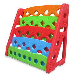 ชั้นวางหนังสือ ABC ,ชั้นวางพลาสติก,เฟอร์นิเจอร์เด็ก ชั้นวางหนังสือ