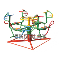 ม้าหมุน 4 ที่นั่ง, เครื่องเล่นสนามกลางแจ้ง , เครื่องเล่นสนามแบบเหล็ก, OutdoorPlayground, ราคาโรงงาน