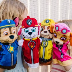 หุ่นมือเด็ก PAW Patrol ของเล่นเสริมพัฒนาการเด็ก เสริมทักษะการเรียนรู้ สื่อการสอนอนุบาล พร้อมส่ง