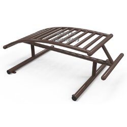 บริหารหน้าท้อง (แบบนอนซิทอัพ) เครื่องออกกำลังกาย, กลางแจ้ง, ลานกีฬา, อเนกประสงค์, สนามกีฬา