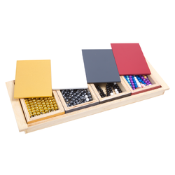 เกมงูสอนลบเลข พร้อมกล่อง ,ของเล่นไม้, ของเล่นเสริมพัฒนาการ, ของเล่นเด็ก, สื่อการสอน,มอนเตสซอรี่ ,montessori, สื่อการสอนประถม