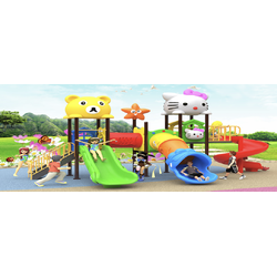 เครื่องเล่นสนามกลางแจ้ง, ชุด เพื่อนซี้หมีกับแมว M4 , กระดานลื่น, ,ของเล่น,ครุภัณฑ์สนามเด็กเล่น, สพฐ,โครงการโรงเรียนประชารัฐ playground,สไลเดอร์,ของเล่นเสริมพัฒนาการ,เครื่องเล่นสนาม, สนามเด็กเล่น