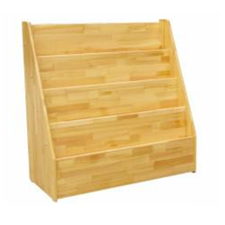 ชั้นไม้วางหนังสือโชว์ปก , เฟอร์นิเจอร์เด็ก ,ชั้นวางของไม้,ตู้ไม้, ชั้นวางของเด็ก, โรงเรียนอนุบาล, เนอสเซอรี่, ห้องเด็กเล่น, kidszone สินค้าสั่งนำเข้า ขนาด 40x80x90 ซม.