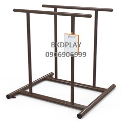 บริหารแขน-หัวไหล่ (แบบบาร์ยกตัว)เครื่องออกกำลังกาย, กลางแจ้ง, ลานกีฬา, อเนกประสงค์, สนามกีฬา