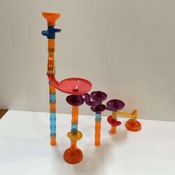 ชุดตัวต่อท่อรางลูกบอลหรรษา ในชุดมี 91 ชิ้นส่งเสริมทักษะ STEM ของเล่นเสริมพัฒนาการ, ของเล่นเด็กอนุบาล, สื่อการสอนเด็กอนุบาล, พร้อมส่ง