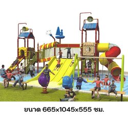 เครื่องเล่นสนาม สวนสนุก สวนน้ำสไลเดอร์ยักษ์สวนสนุกมหัศจรรย์ ,แลนด์มาร์ค, ราคาโรงงาน สั่งนำเข้า 30-45 วัน