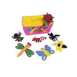 ชุดกระเป๋าแมลงน่ารู้ 8 ชิ้น,ของเล่นเสริมพัฒนาการ ,ของเล่นเสริมทักษะ,ของเล่นเด็ก, สื่อการสอนอนุบาล, พร้อมส่ง