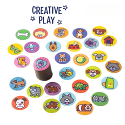 สติ๊กเกอร์ ตีมสัตว์ต่างๆ ของเล่นเสริมพัฒนาการเด็ก เสริมทักษะการเรียนรู้ สื่อการสอนอนุบาล พร้อมส่ง