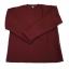 เสื้อคอกลม แขนยาว ผ้าฟรีซ01 สีกรักแดง (เลือกไซส์)