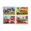 จิ๊กซอไม้12ชิ้นx4ลาย รุ่นยานพาหนะ ,Wooden Jigsaw Puzzles in a Box Vehicles, ของเล่นเสริมพัฒนาการ, ของเล่นเด็ก,สื่อการสอน,อนุบาล,พร้อมส่ง