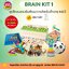 ชุดฝึกสมองเสริมพัฒนาการ Brain Kit 1 สำหรับเด็กอายุ 1-2 ปี จัดชุดโดยนักจิตวิทยาเด็ก และครูปฐมวัย