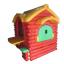 านสีส้ม บ้านรังนก,บ้านของเล่น, บ้านเด็ก ,ของเล่นเด็ก, เครื่องเล่นสนาม พร้อมส่ง
