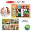จิ๊กซอไม้ 12 ชิ้น x4 ลาย รุ่นสัตว์เลี้ยงน่ารัก Wooden Jigsaw Puzzles in a Box Pets,พัซเซิลไม้, ของเล่นเสริมพัฒนาการเด็ก เสริมทักษะการเรียนรู้ สื่อการสอนอนุบาล พร้อมส่ง