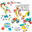 Blockables Town Play Set บล๊อกไม้ ตัวต่อ ชิ้นใหญ่ สร้างเมือง 73 ชิ้น ของเล่น STEM พกพาง่าย ของเล่นเสริมพัฒนาการเด็ก เสริมทักษะการเรียนรู้ สื่อการสอนอนุบาล พร้อมส่ง