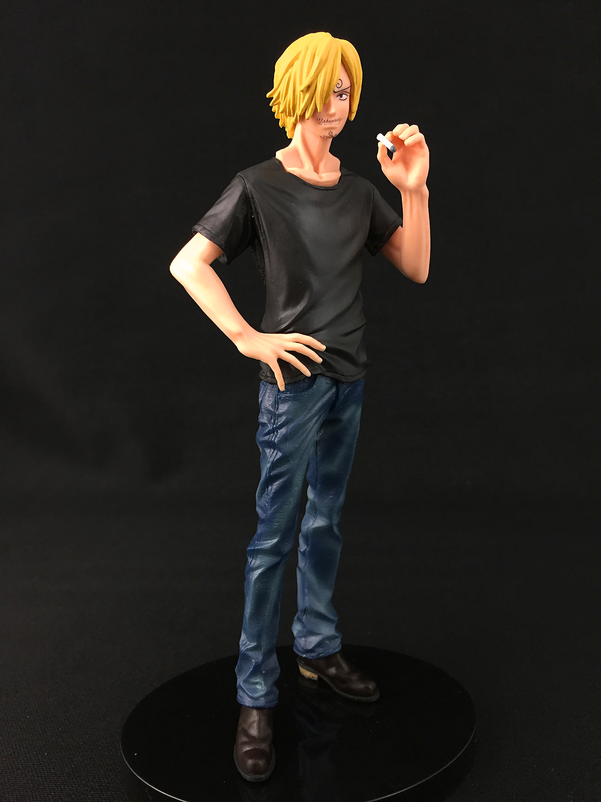 Sanji ของแท้ JP แมวทอง - Jeans Freak Banpresto [โมเดลวันพีช]