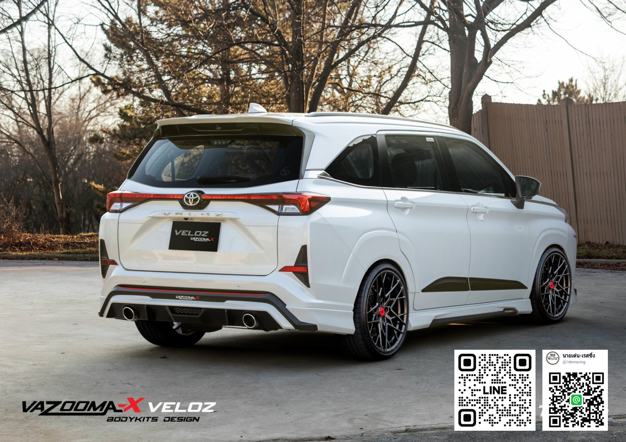 VAZOOMA-X VS Toyota Allnew Veloz'2022[ไม่เลิฟไม่ได้แล้ว กับชุดแต่งทรงสปอร์ตหรูดูแพง]