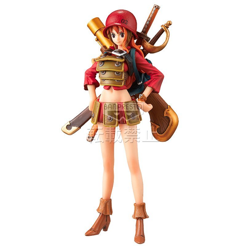 Nami Film Z ของแท้ JP แมวทอง - Grandline Lady Banpresto [โมเดลวันพีช]