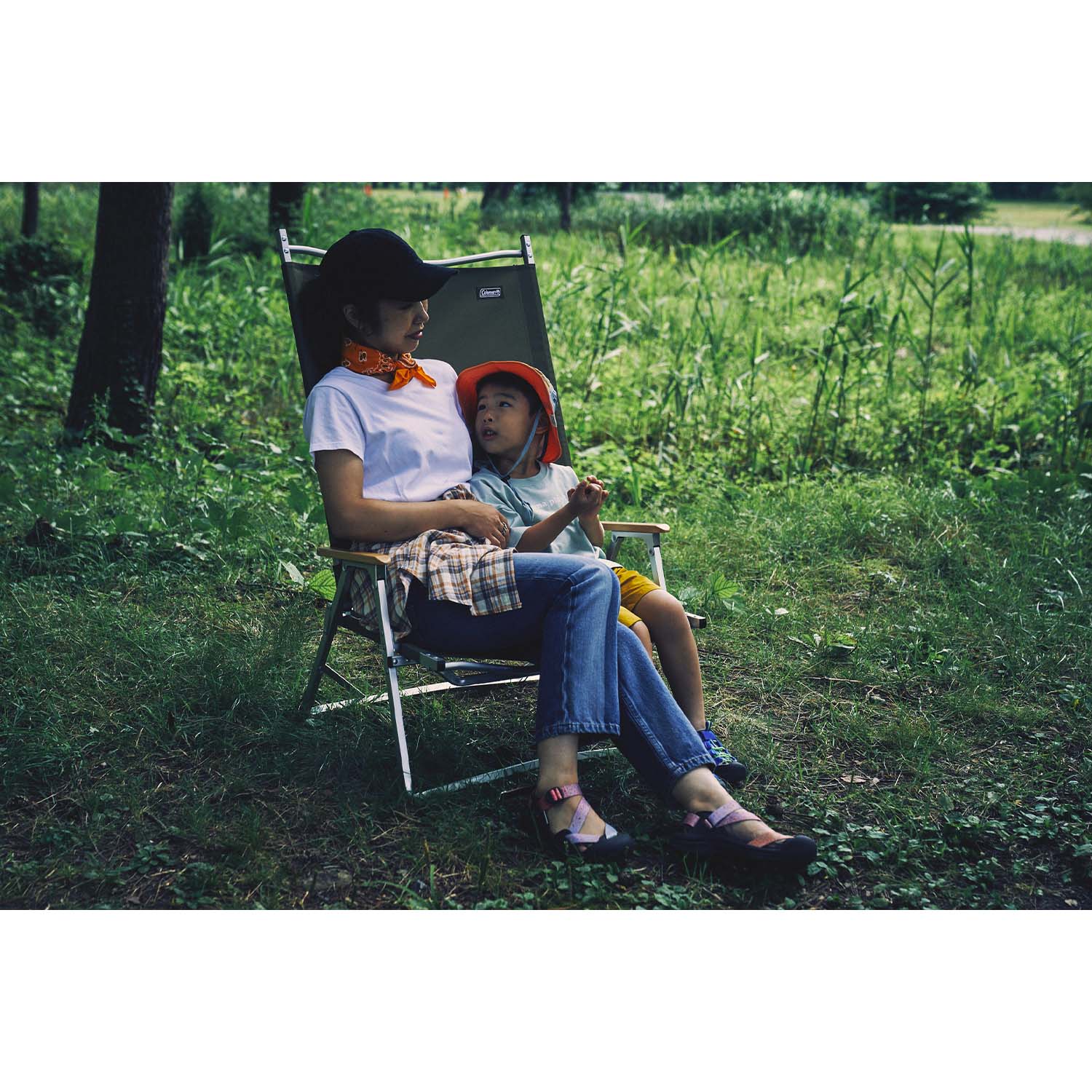 Coleman JP Folding Chair Wide Olive 38846 TOLC0605