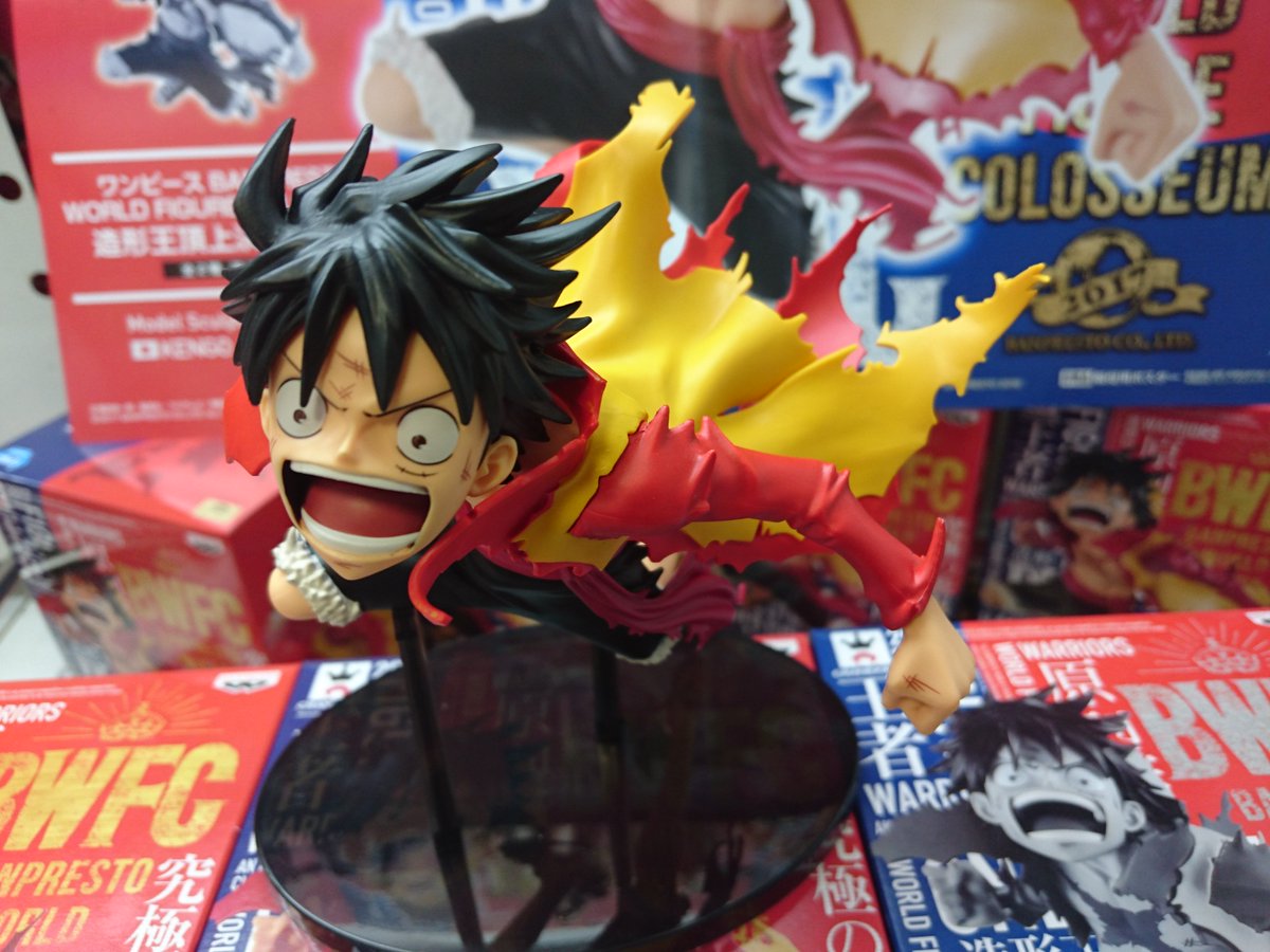 Luffy Film Z ของแท้ JP แมวทอง - Banpresto World Figure Colosseum [โมเดลวันพีช]