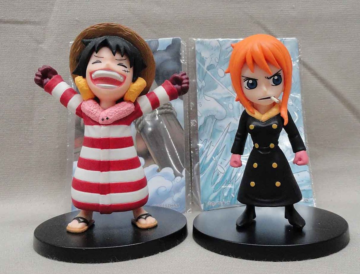 Punk Hazard Set ของแท้ JP แมวทอง - WCF Ichiban Kuji Banpresto [โมเดลวันพีช] (5 ตัว)