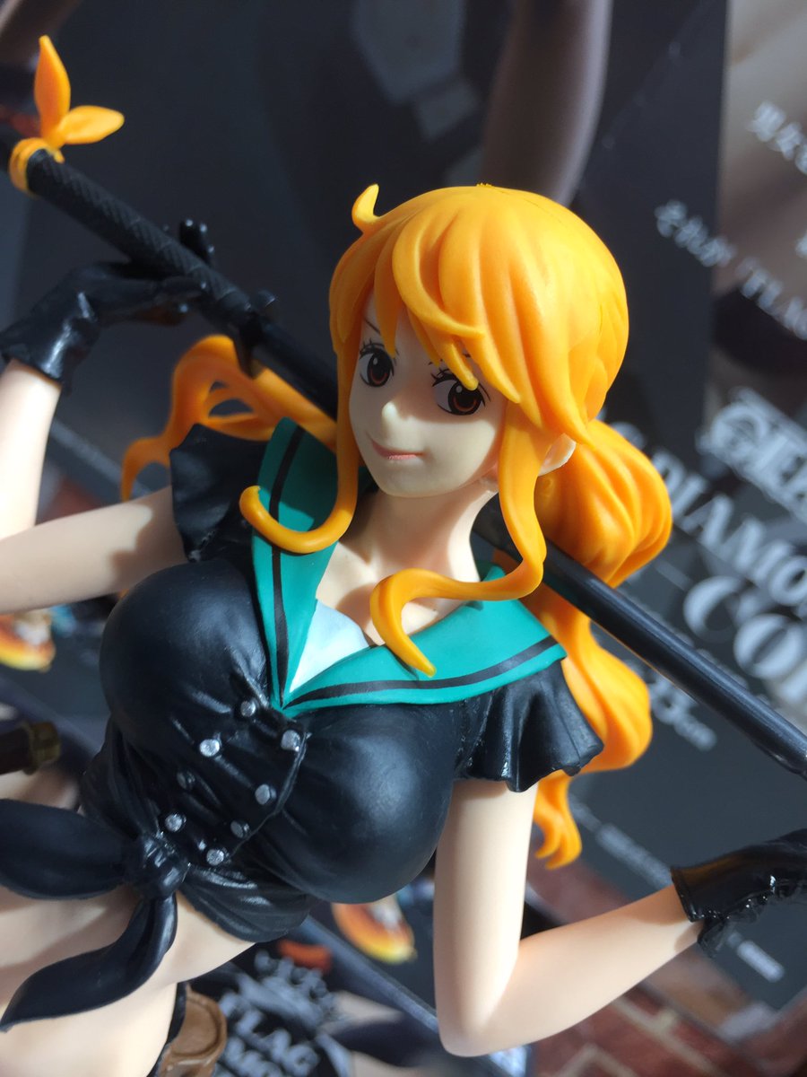 Nami Code B ของแท้ JP แมวทอง - Flag Diamond Ship Banpresto [โมเดลวันพีช]