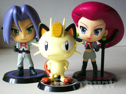 Team Rocket Set ของแท้ JP - Ichiban Kuji Banpresto [โมเดลโปเกมอน] (3 ตัว)