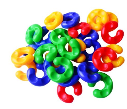 โซ่คล้องสานสัมพันธ์ 56 ชิ้น ตัวต่อ , ส่งเสริมการเรียนรู้ ,ของเล่นเสริมพัฒนาการ,ของเล่น , สื่อการสอน ,เสริมจินตนาการ