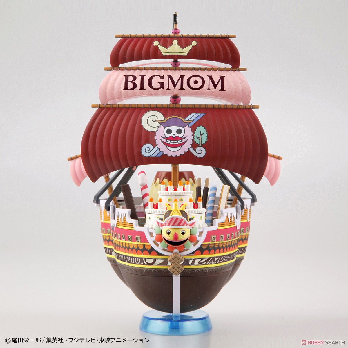 Queen Mama Chanter (แบบประกอบ) ของแท้ JP แมวทอง - Grand Ship Collection Bandai [โมเดลเรือวันพีช]