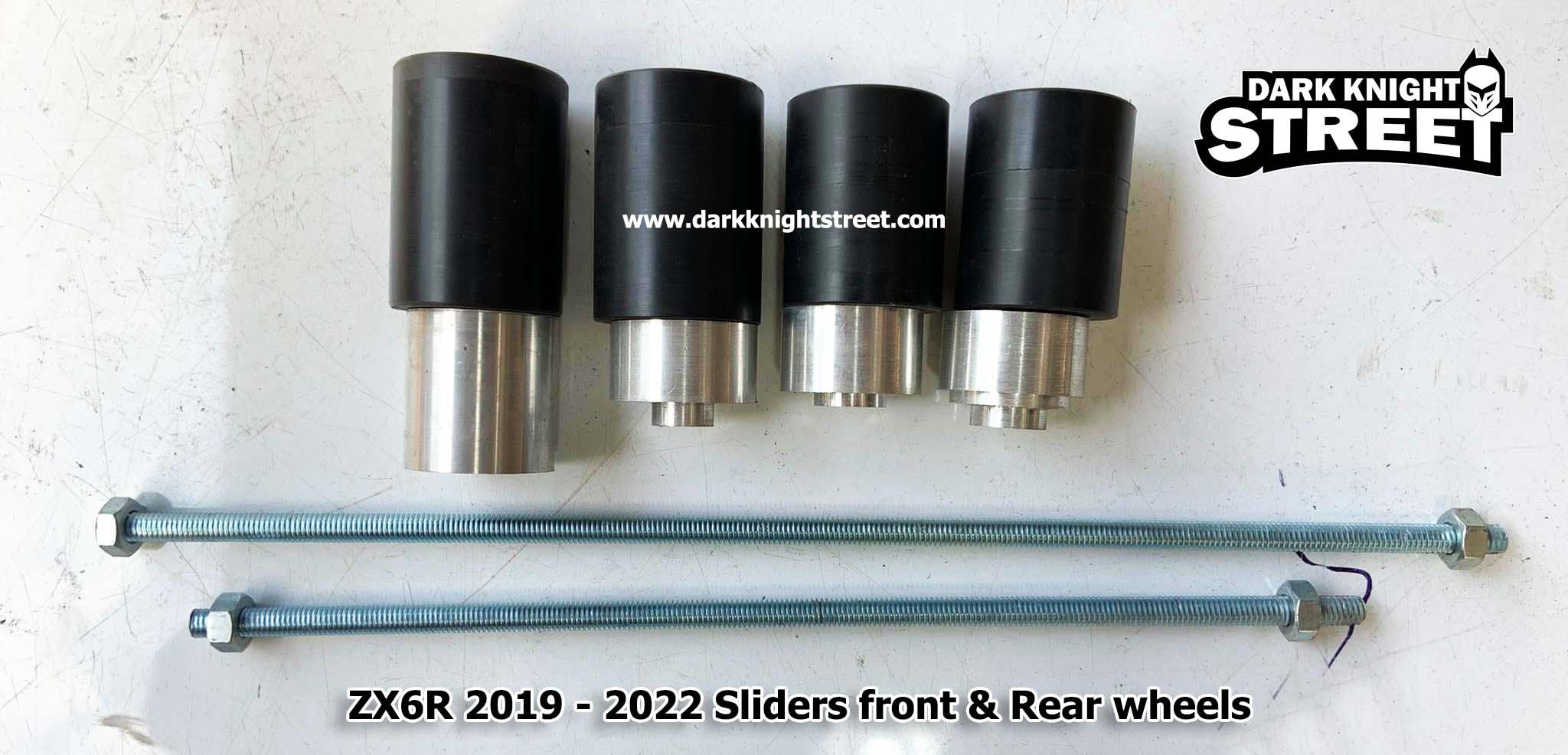 ZX6R Sliders front and rear wheels (2019-2022)