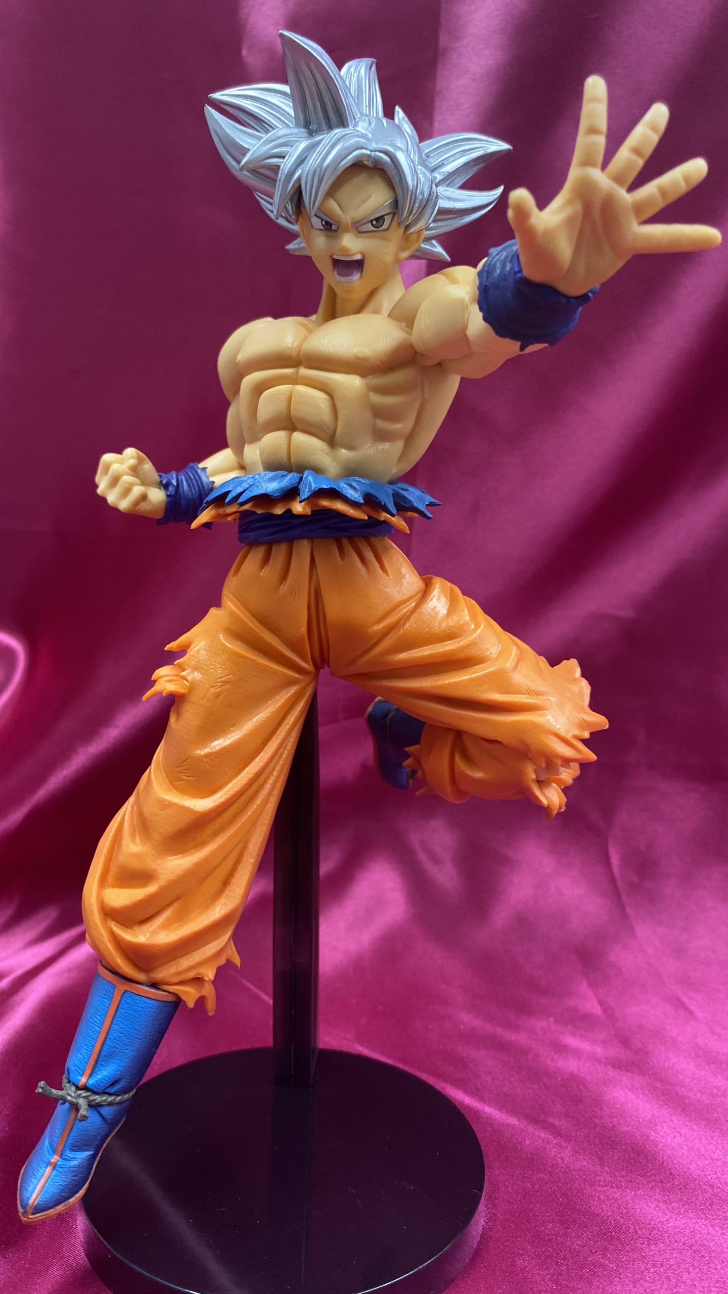 Goku Ultra Instinct ของแท้ JP แมวทอง - Chosenshiretsuden Banpresto [โมเดลดราก้อนบอล]