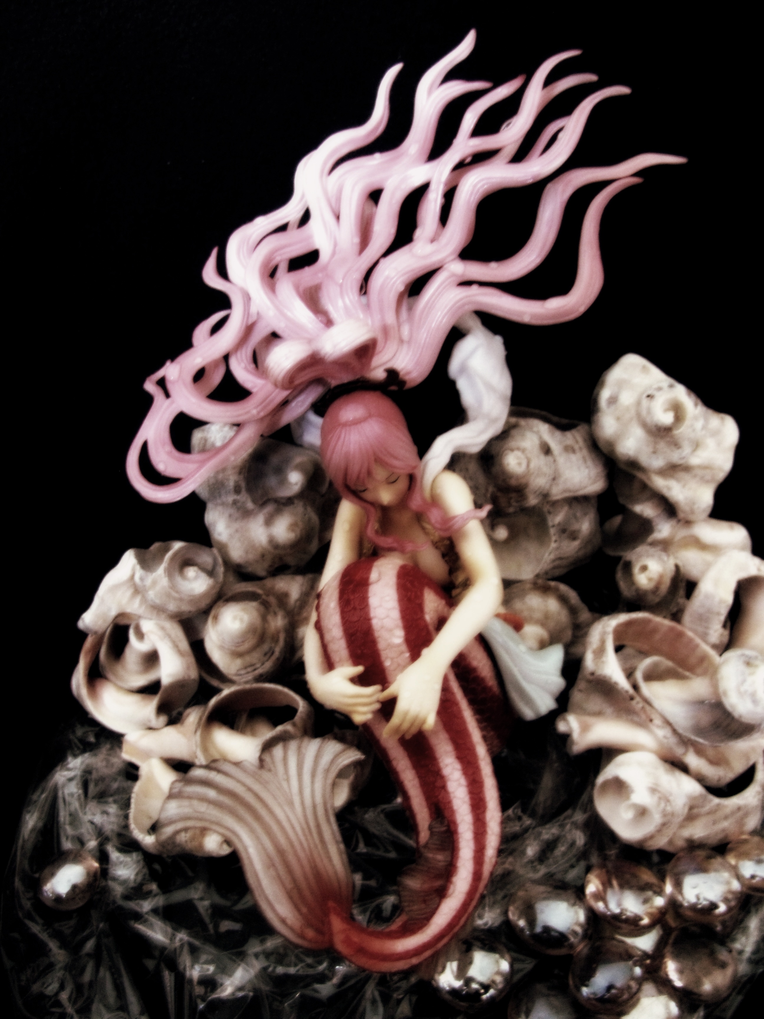 Shirahoshi ของแท้ JP แมวทอง - Scultures Banpresto [โมเดลวันพีช]