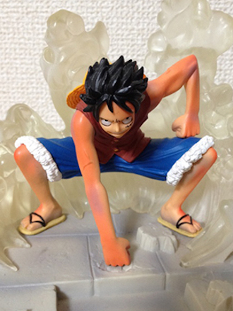 Luffy Gear 2 ของแท้ JP แมวทอง - Ichiban Kuji Banpresto [โมเดลวันพีช]