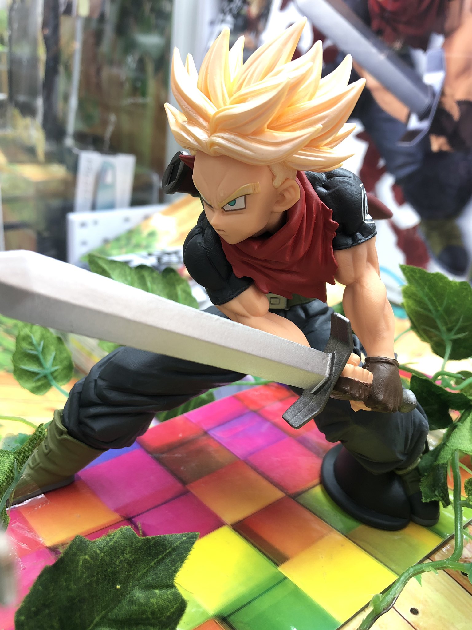 Trunks Super Saiyan ของแท้ JP แมวทอง - Super Dragonball Heroes Banpresto [โมเดลดราก้อนบอล]