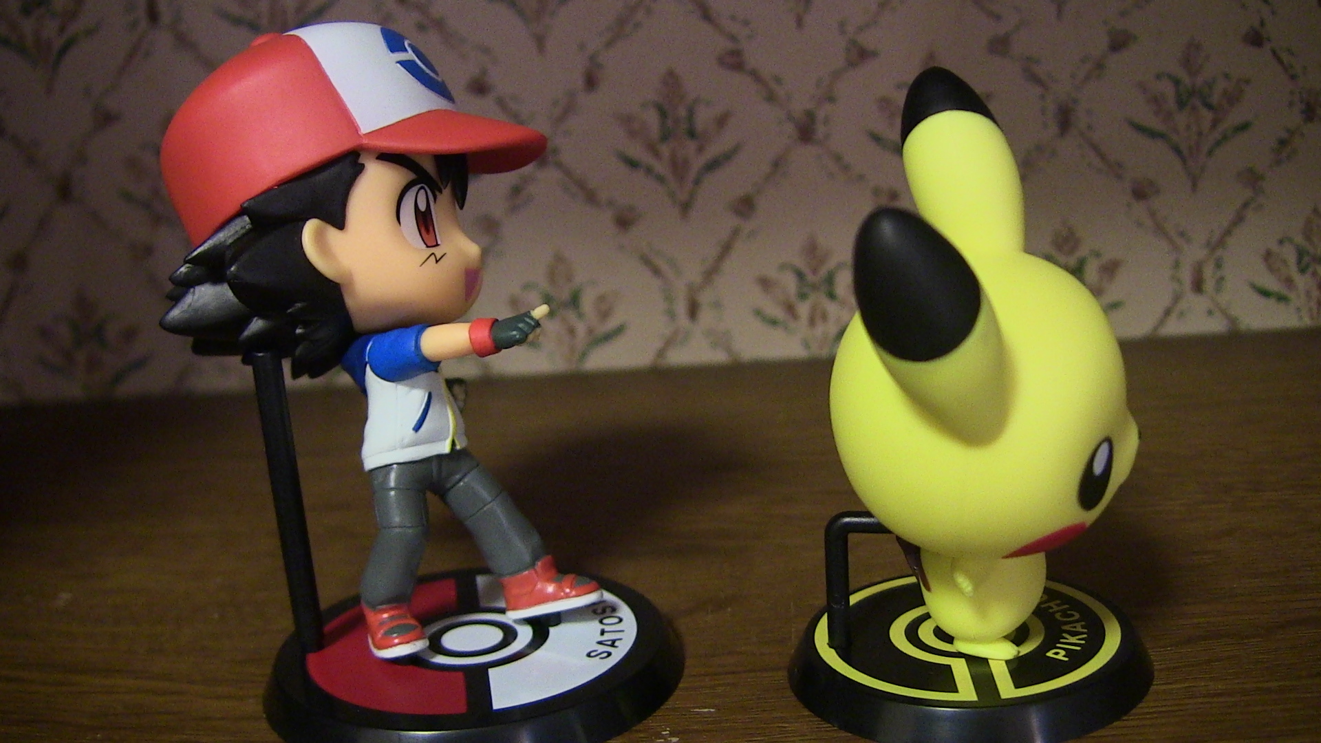 Satoshi & Pikachu ของแท้ JP - Ichiban Kuji Banpresto [โมเดลโปเกมอน] (2 ตัว)