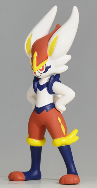 Cinderace ของแท้ JP - Monster Collection Takara Tomy [โมเดลโปเกมอน]