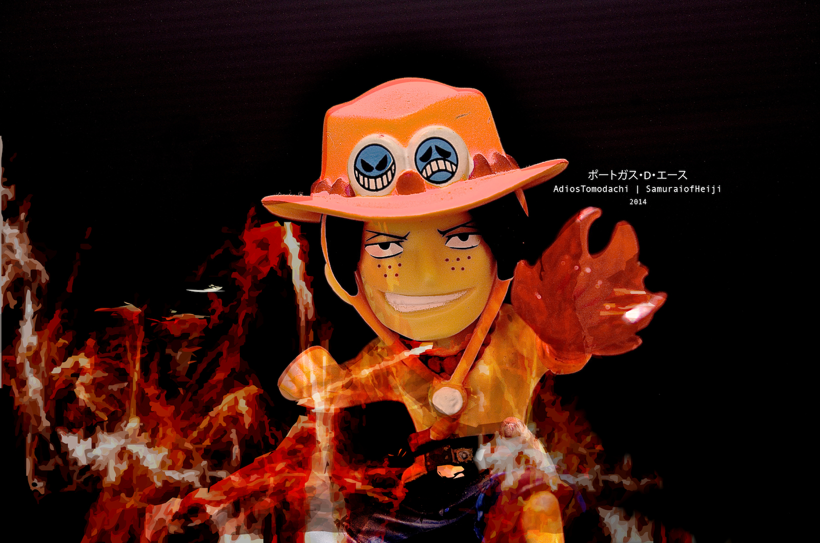 Ace ของแท้ JP แมวทอง - WCF Ichiban Kuji Banpresto [โมเดลวันพีช]