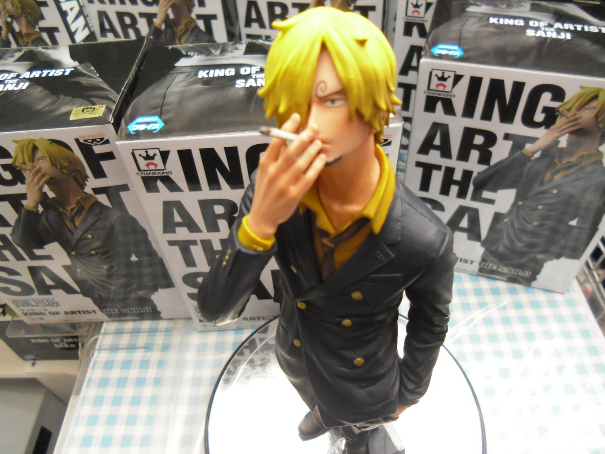Sanji ของแท้ JP แมวทอง - King of Artist Banpresto [โมเดลวันพีช]