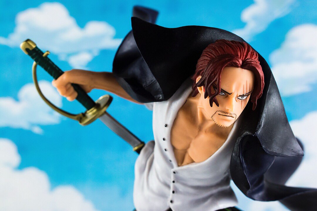 Shanks ของแท้ JP แมวทอง - Swordsmen Banpresto [โมเดลวันพีช]