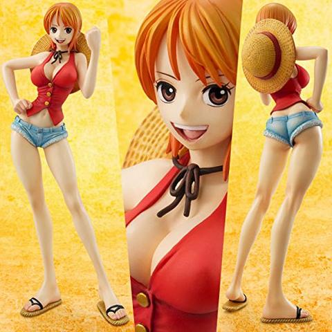 Nami Mugiwara ของแท้ JP แมวทอง - POP Limited Edition Megahouse [โมเดลวันพีช]