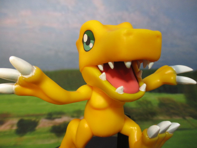 Agumon ของแท้ JP - DXF Adventure Archives Banpresto [โมเดลดิจิมอน]