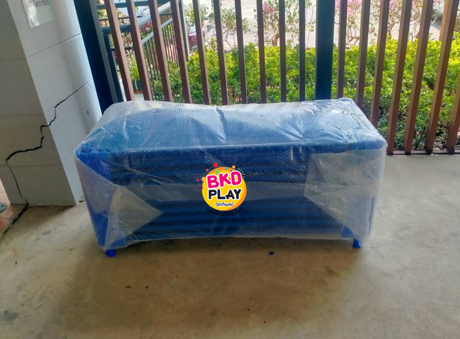 เตียงนอนผ้าตาข่าย ,เตียงเด็ก, รุ่น B เตียงนอนเด็กอนุบาล เตียงนอนผ้าใบ โครงสร้างไฟเบอร์กลาส พร้อมส่ง
