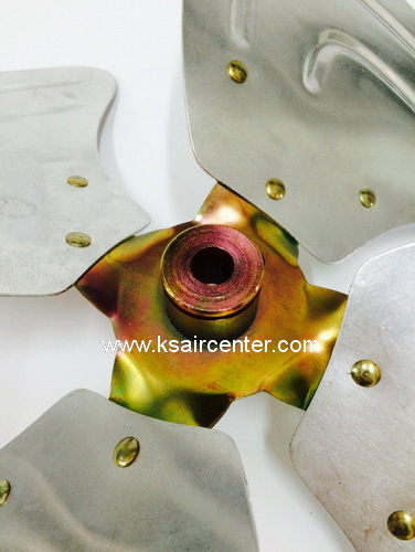 ใบพัดคอนเดนซิ่ง อลูมิเนียม ขนาด 22 นิ้ว