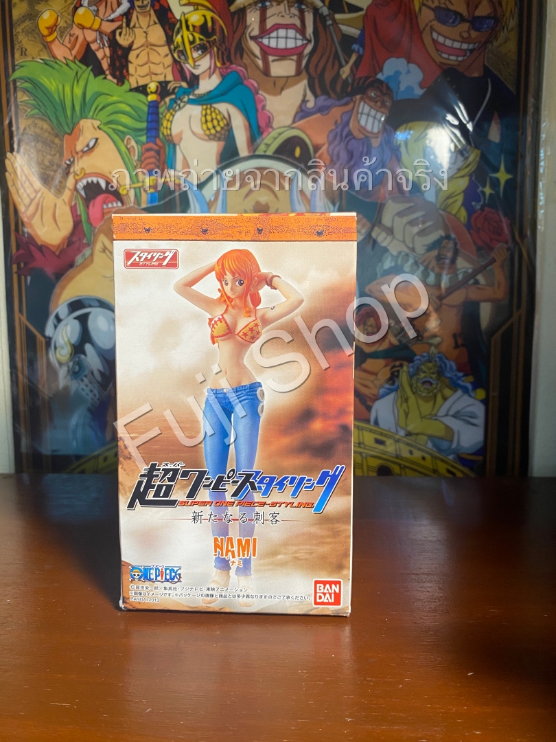 Nami ของแท้ JP แมวทอง - Super Styling Bandai [โมเดลวันพีช]