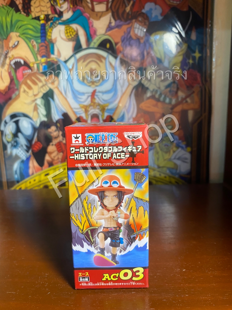 Ace ของแท้ JP แมวทอง - WCF Banpresto [โมเดลวันพีช]
