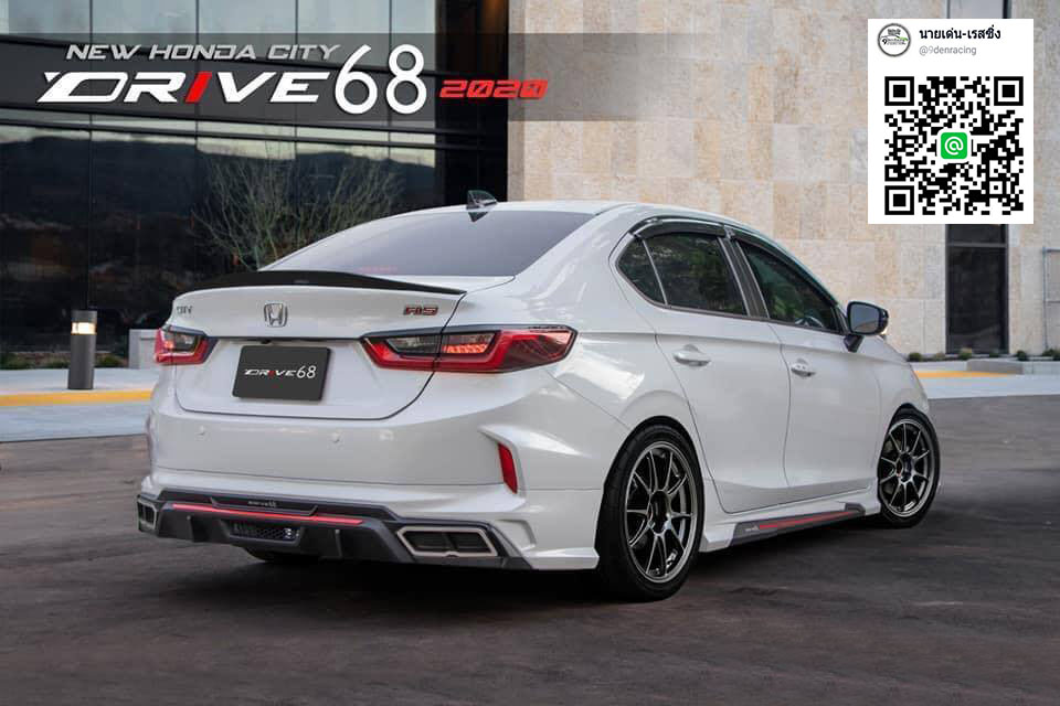 Drive68 VS Honda City 4Drs. ใส่รุ่น SV,RS'20-ปัจจุบัน [ชุดแต่งที่่คู่ควรการขับขี่แบบสปอร์ตอย่างคุณๆ]