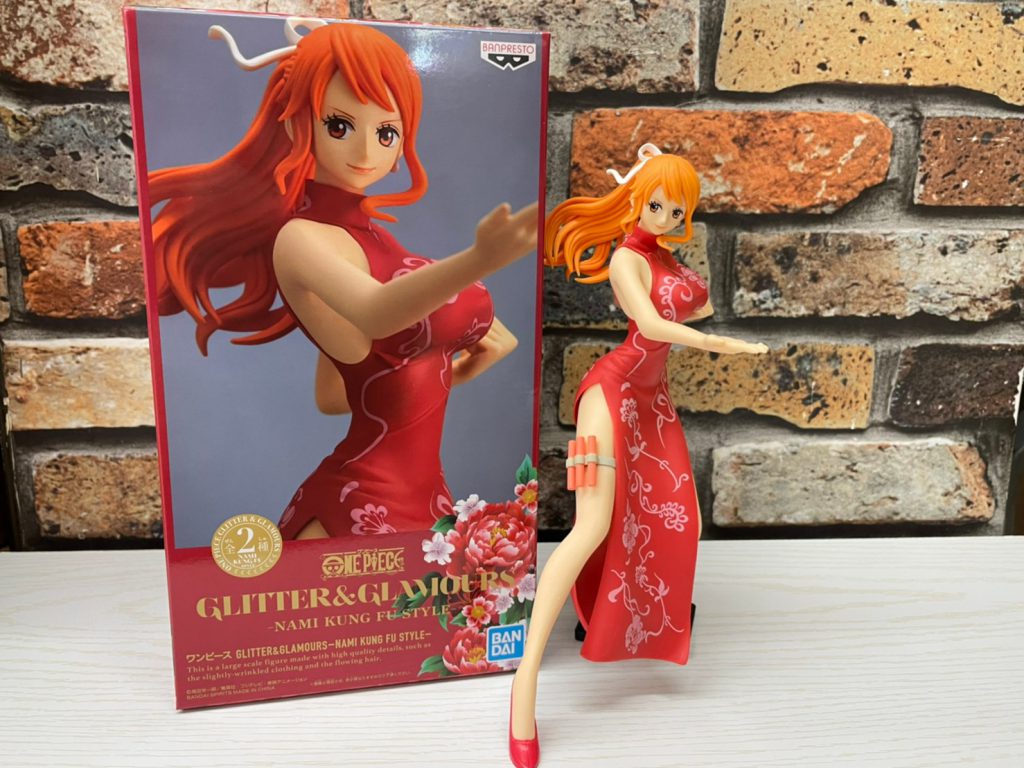 Nami Kung Fu Style ของแท้ JP แมวทอง - Glitter & Glamours Banpresto [โมเดลวันพีช]