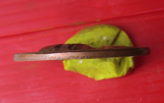 เหรียญเลื่อนสมณศักดิ์ หลวงพ่อทอน ญาณธโร (พระราชญาณวิสุทธิโสภณ) วัดป่าอภัยวัน จ.เลย ปี2550